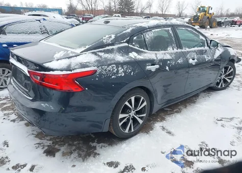 2017 Nissan Maxima 3.5 Platinum из США, поврежденный, VIN 1N4AA6AP8HC436207